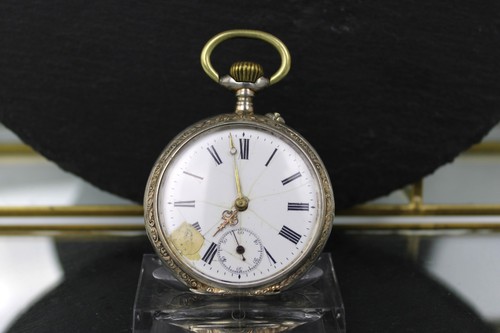 Silber taschenuhr 800er - silber, taschenuhr,