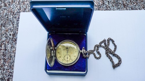 Junghans taschenuhr silber von - taschenuhr,