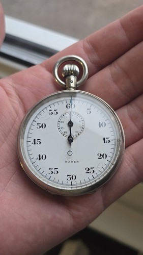 Antike huber taschenuhr - antike,