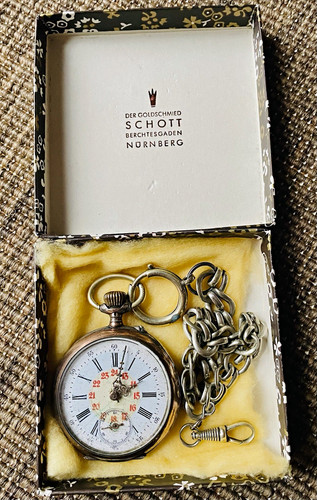 Antike taschenuhr remontoir - taschenuhr,