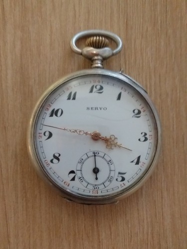 Alte taschenuhr silber 800 - silber,