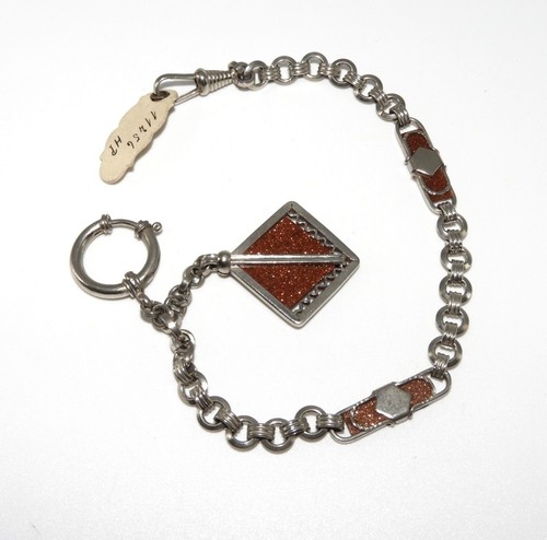 Antike art deco uhrenkette - antike,