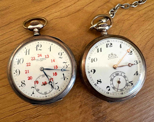 Taschenuhr silber - taschenuhr,