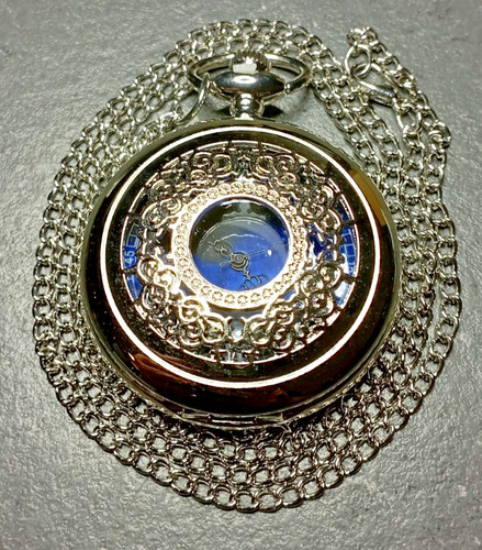 Retro taschenuhr silvermoon - taschenuhr, "silvermoon"