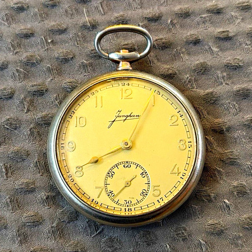 Junghans taschenuhr open face - junghans,