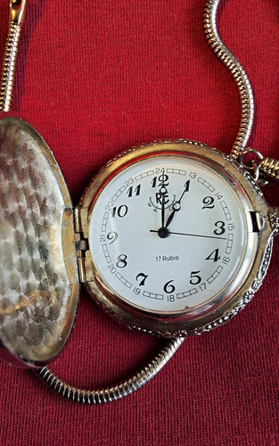 Taschenuhr mechanisch - re,