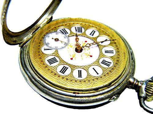 Taschenuhr antik silber über - antik,