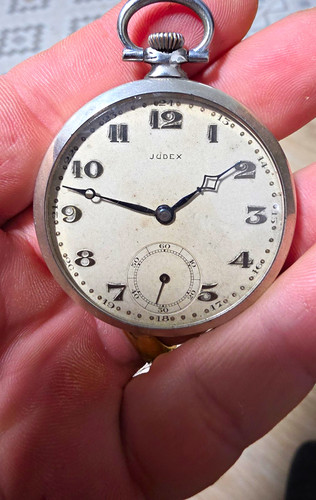 Judex taschenuhr 900 - taschenuhr, silber