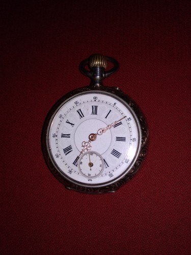 Taschenuhr silber 800 antik - 800,