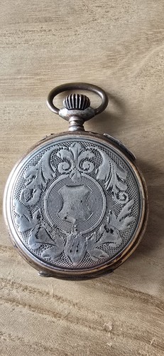 Taschenuhr uhr 1900 - taschenuhr, silber