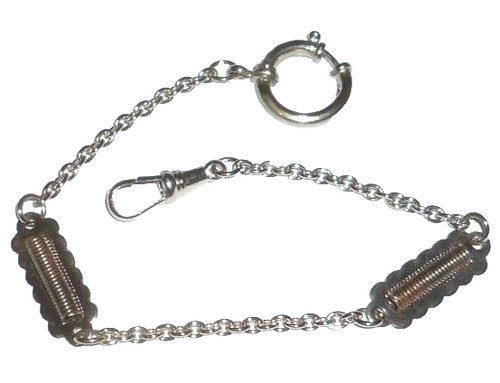 Alte silberne taschenuhrkette - silberne,
