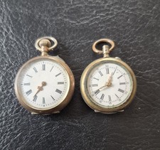 2 alte Taschenuhren Silber
