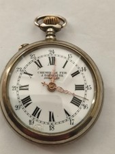 Antike Eisenbahner Taschenuhr