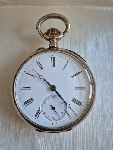 Antike silber taschenuhr - antike, silber-taschenuhr