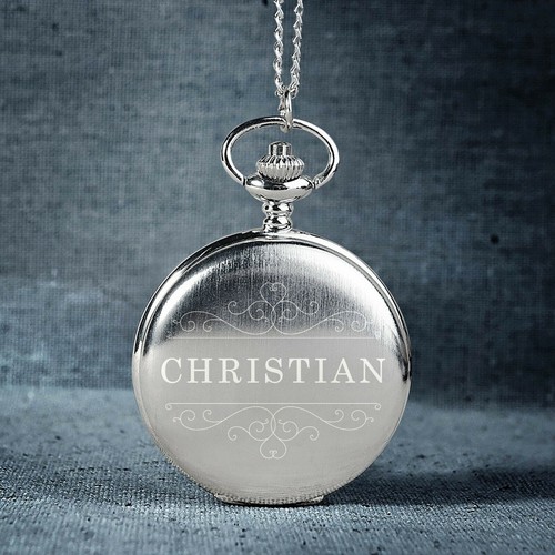 Taschenuhr mit gravur - taschenuhr,