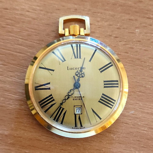 Lucerne taschenuhr mechanisch - taschenuhr,