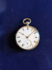 Englische Taschenuhr aus 925er