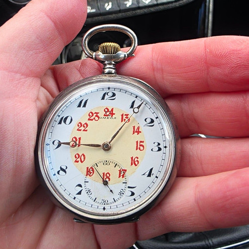Omega taschenuhr savonnette - omega,
