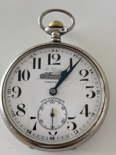 Prevote eisenbahn taschenuhr - prevote, eisenbahn,