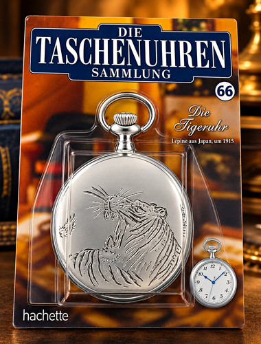 Taschenuhr die tigeruhr silber - die,