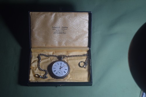Alte alpha taschenuhr herren - taschenuhr,