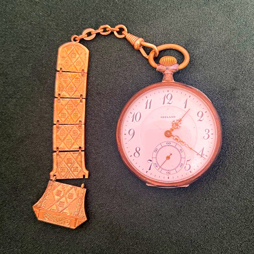 Antike seeland taschenuhr - antike,