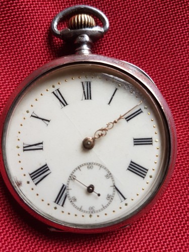Taschenuhr galonne silber - taschenuhr,