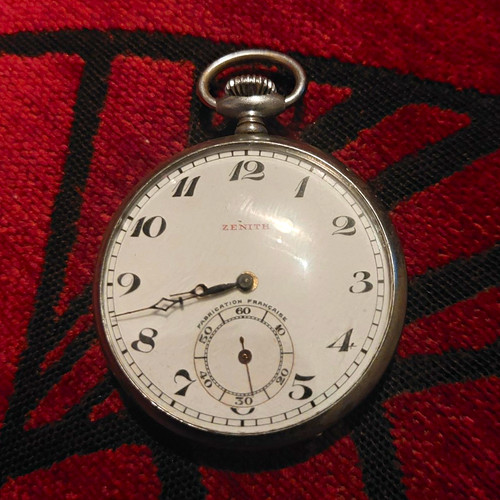 Zenith taschenuhr savonnette - taschenuhr,