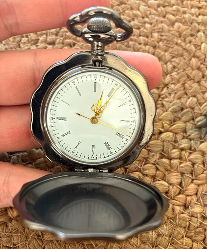 Taschenuhr quarz savonnette - quarz,