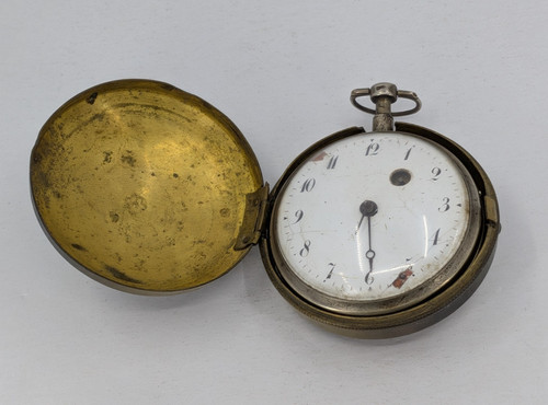 Antike spindel taschenuhr - spindel,