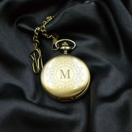 Taschenuhr mit gravur - taschenuhr,