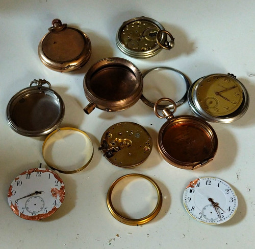 Cromety taschenuhr konvolut - cromety,