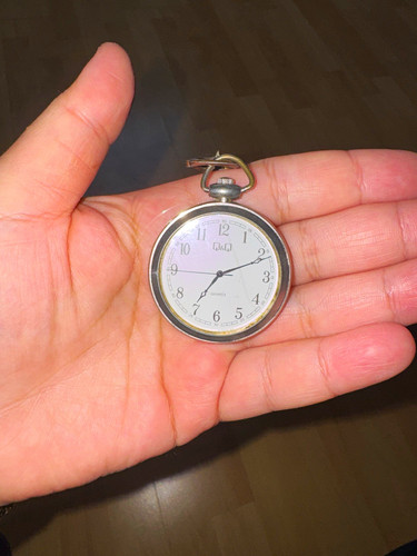Taschenuhr quarz analog - quarz,