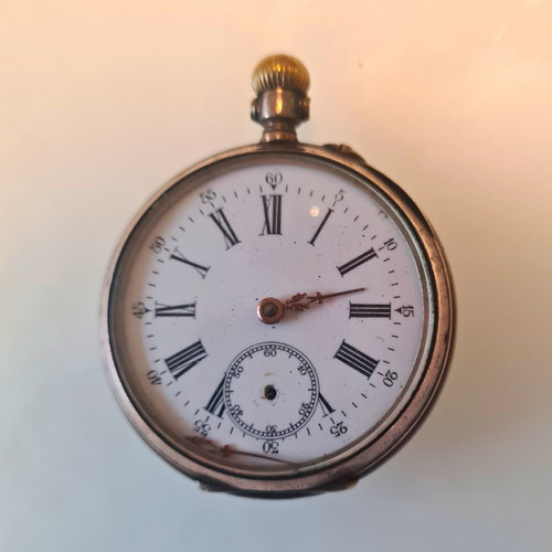 Antike silber 800er taschenuhr - 800er,