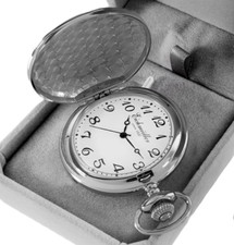 Eichmüller Taschenuhr Chrom