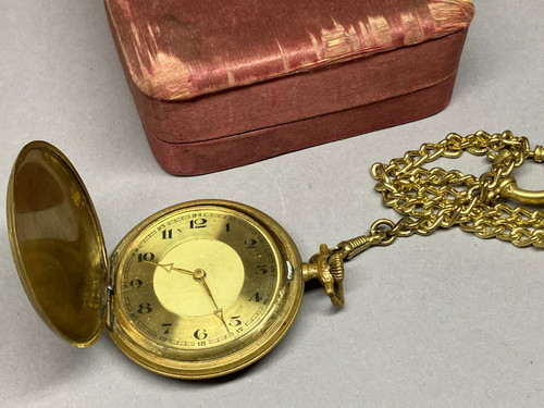 Antike taschenuhr uhr - taschenuhr, in