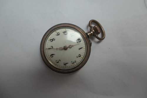 Alte taschenuhr silber - taschenuhr,,