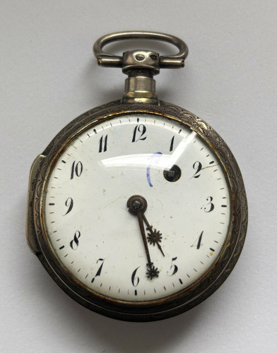 Antike spindeltaschenuhr - antike, um