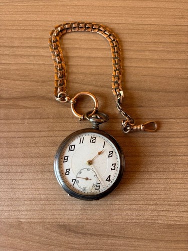 Antike taschenuhr mit - taschenuhr,