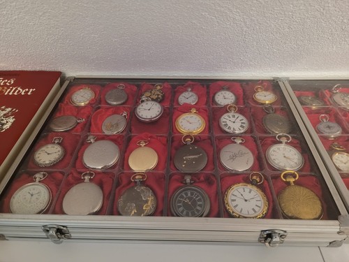 Taschenuhrensammlung 4x - taschenuhrensammlung,,