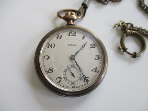 Taschenuhr favor 800 silber - taschenuhr,
