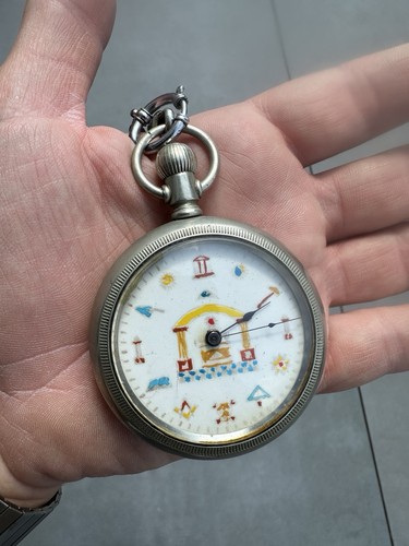 Alte taschenuhr freimaurer - alte,