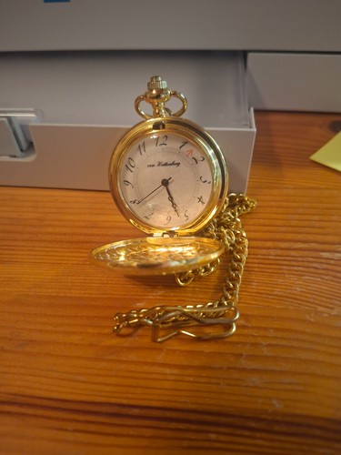 Taschenuhr aus nachlass - taschenuhr,