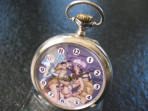 Taschenuhr silber 800 erotik - taschenuhr,