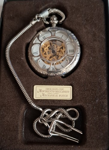 Silberne taschenuhr mm - silberne,