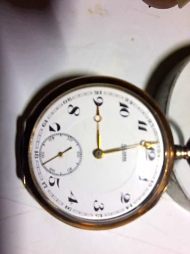 Mechanische taschenuhr silber - mechanische,