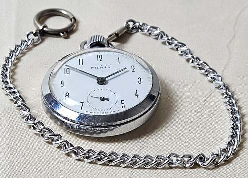 Ruhla taschenuhr mechanisch - ruhla,