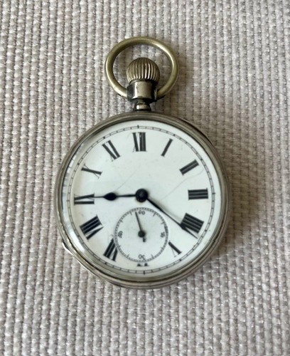 Alte antike silber taschenuhr - antike,