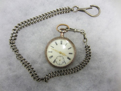 Antike taschen uhr email - antike,